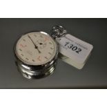 A Nero Lemania 100th second stop watch