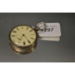 A pocket watch,