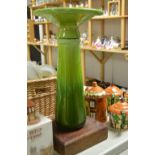Jardiniere stand in green,