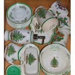 Spode Christmas tree tableware