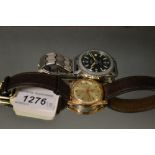 A Roma Day/Date pilots watch, 30 rubies,