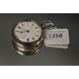 A JG Graves Express English lever pocket watch,