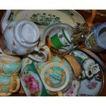 Ceramics - Royal Crown Derby Posie pattern; Japanese export ware; Art Deco Vulcan Ware teapot,