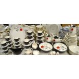 A Midwinter Stylecraft Fashion shape 10-61 tea, coffee and dinner service, including tureens,