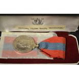 An Imperial service medal, cased, Jesse Chance, Postman,