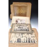 Sport, Cricket, Photographs, Derbyshire County Cricket Team, 1890 14" x 11", by Pollard Graham,