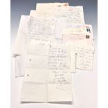 Reggie Kray, a series of handwritten personal letters to Mick Archer (*25) and envelopes (7),