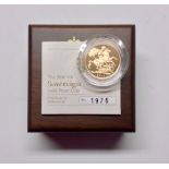 Coin, Great Britain, Royal Mint, Gold Proof Sovereign, 2010 (1976/16000),