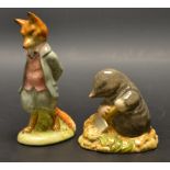 A Beswick Beatrix Potter model, Foxy whiskered gentleman; another,