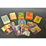 Children's Card Games, Woodland Happy Families, Film Fantasy, Funny Face, Snap, Militaire,