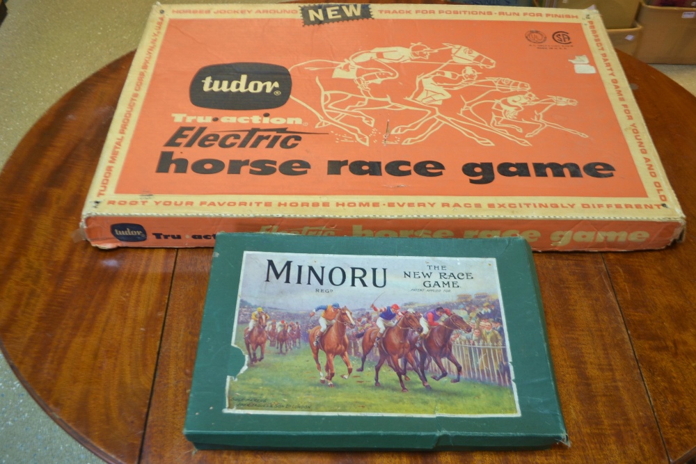 Juvenalia - 1930's Minoru horse racing game, no board,