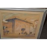 Philip Bawcombe (1906-2000)
Mediterranean City Gates
signed, watercolour, 42cm x 47.