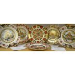 Royal Crown Derby Christmas plates 1995,1997,1998,1999,