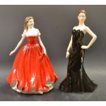 A Royal Doulton figure Jessica, boxed, another Jasmine,