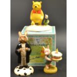 A Royal Doulton model from the Winnie The Pooh collection, The More It Snows Tiddly Pom, WP20,