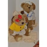 A McCatty Little Friends collectors bear, Bobby, limited edition 2244/2500;  another, Susan,