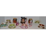 Ceramics - a Royal Doulton figure, Tinkle Bell, HN1677; a character jug, Rip Van Winkle,