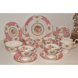 A Royal Albert Lady Carlyle pattern tea service