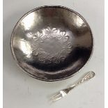 A Georg Jensen Danish silver 925 silver pickle fork, pattern 42,