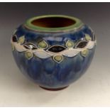 A Royal Doulton ovoid vase, by Florrie Jones,