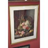 Large pears print
Still Life fruit and flowers