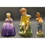 A Royal Worcester figure, Fridays child,