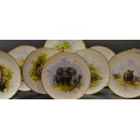 A set of eight Wedgwood David Shepherd Wildlife Collection collectors plates,