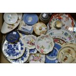 Ceramics - Abbeydale Trinkets, Masons, Mandalay, Wedgwood Jasperware, Royal Copenhagen,