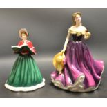 A Royal Doulton figure The Twelve Days of Christmas, boxed, another figure Special Gift,