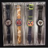 Swatch Watches - a Chrono Grand Prix wrist watch, SCJ 101,