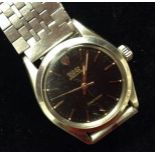Rolex - a 1960's Oyster Speedking Precision stainless steel mid-size wrist watch, ref.