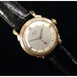 Elgin National Watch Co - a  LORD ELGIN 14k gold filled case gentleman's wristwatch, No S363237,