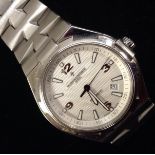 Vacheron Constantine - a stainless steel overseas 47040/B01A wrist watch, textured 9093 dial,