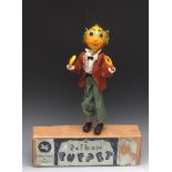 SL Mr Turnip - Pelham Puppets SL Range, thick cast moulded head,  painted features, raised eyes,