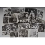 A collection of Pelham Puppets' factory b/w photographs of the production line and life in the