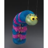 SL Furry Caterpillar - Pelham Puppets SL Range,  hollow moulded head, painted features,