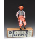 SS Dutch Boy - very early version, Pelham Puppets SS Range, wooden ball head, felt hair,