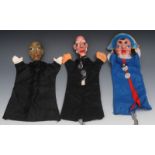 GL Hangman from Punch and Judy - Pelham Puppets Glove GL Range, with moulded head, green eyes, c.