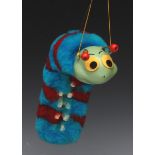 SL Furry Caterpillar - Pelham Puppets SL Range,  hollow moulded head, painted features,