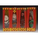 SL Humpty Dumpty - Pelham Puppets SL Range, moulded with bow tie, painted with bright blue eyes,