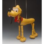 Display Pluto - Pelham Puppets Display Range, modelled after the Walt Disney character,