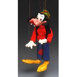 SL Goofy, Walt Disney character - Pelham Puppets SL Range, moulded head, plastic arms and legs,