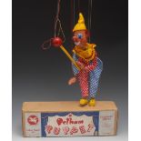 SL Clever Willie - rare, Pelham Puppets SL Range, with bamboo pole and wooden ball,