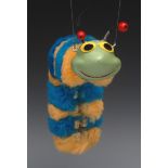 SL Furry Caterpillar - Pelham Puppets SL Range,  hollow moulded head, painted features,