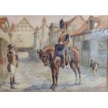 Thomas Ivester LLoyd (1873 - 1942)
Royal Horse Artillery 1828
signed and inscribed, watercolour,