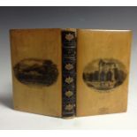 A Victorian Mauchline Ware book, The Lady of the Lake by Sir Walter Scott,