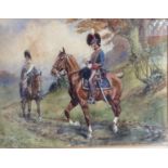 Thomas Ivester LLoyd (1873 - 1942)
Royal Horse Artillery 1812
signed and inscribed, watercolour, 22.