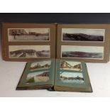 An early 20th century album of Kodak Panorams of Derbyshire topographical,
