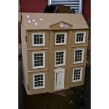 A doll's house in the Georgian style.