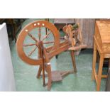 An Ashford of New Zealand spinning wheel.